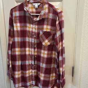 Old Navy Tunic long-sleeve shirt.  Size Large.